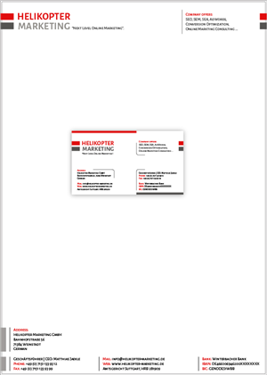 Letterhead Design by Muhammad for magFlags GmbH | Design #6442296