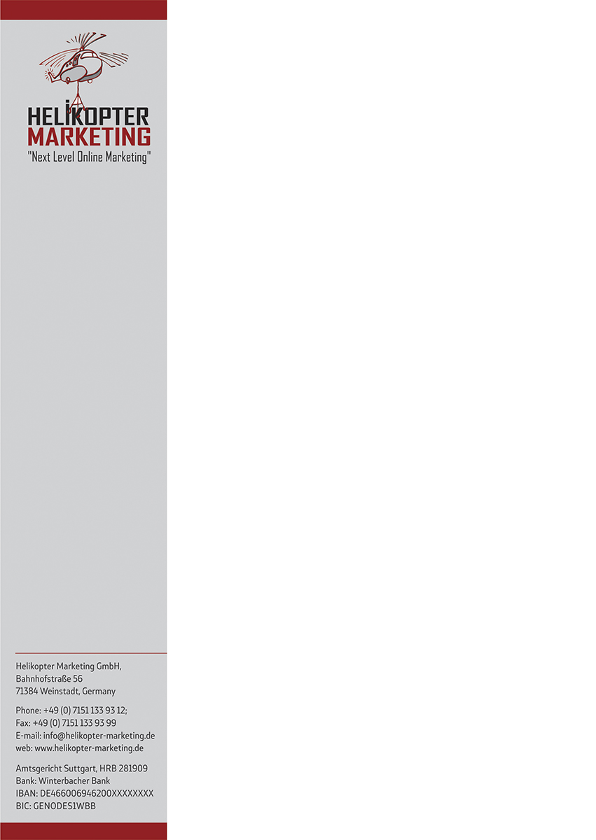 Letterhead Design by dejan_dzamtovski for magFlags GmbH | Design #6459522