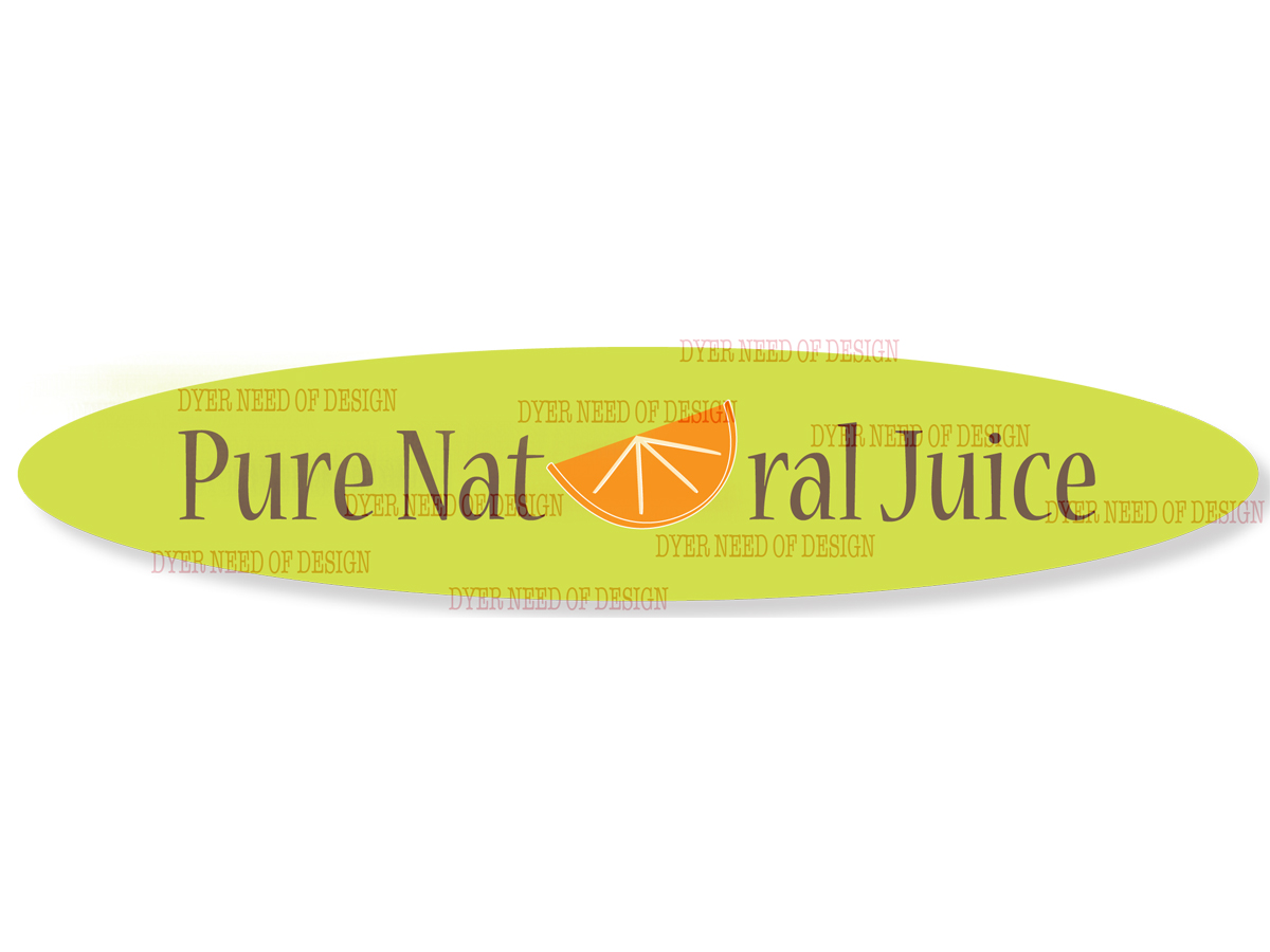 Logo-Design von dyerdesigns für pure natural juice  | Design #1695907