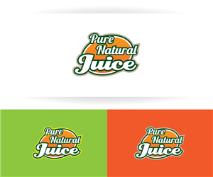 Logo Design by Ironmike for pure natural juice  | Design #1692989