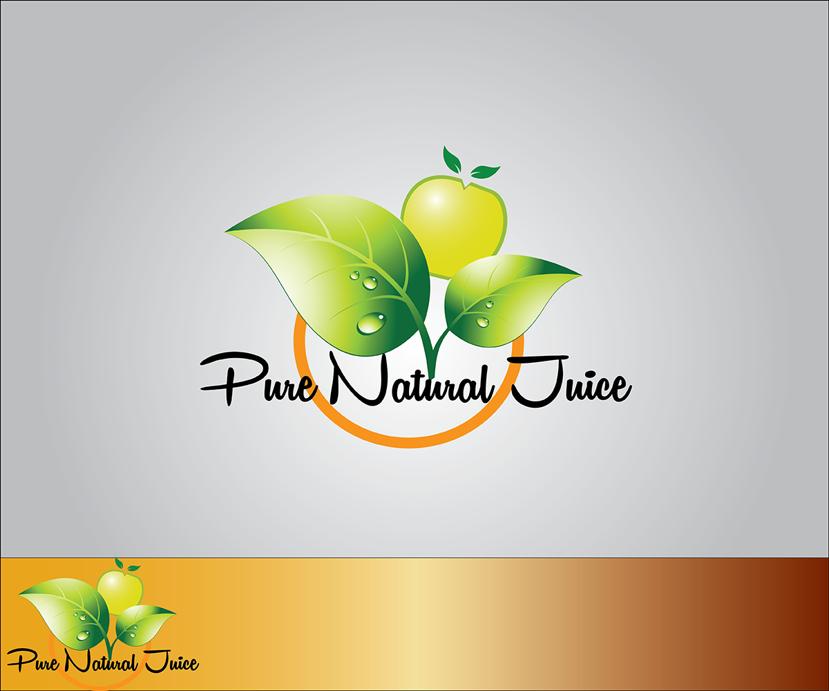 Logo Design by Alex Design for pure natural juice  | Design #1704261