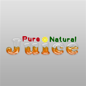 Logo Design by Yana Othman for pure natural juice  | Design: #1699772
