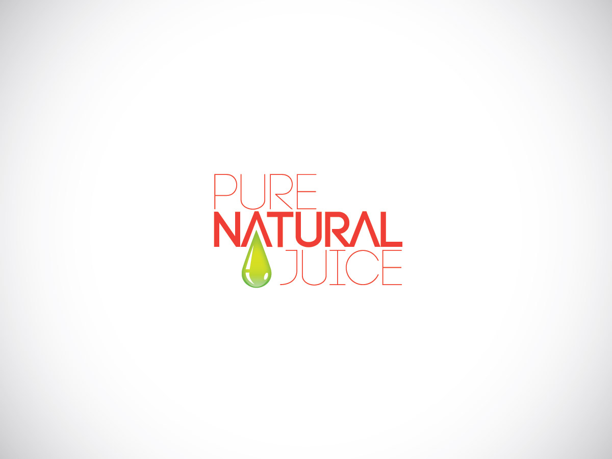Logo Design by RAW for pure natural juice  | Design #1696641