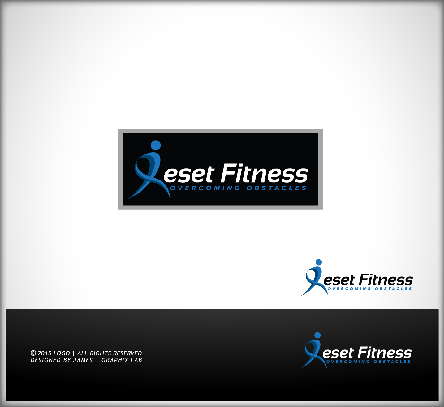 Diseño de Logo por Graphix Lab para Reset fitness | Diseño #6505441