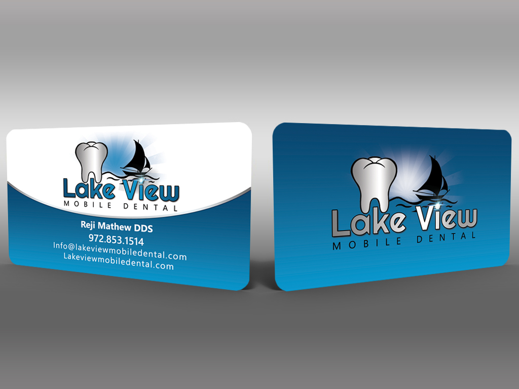 dental clinic business card design