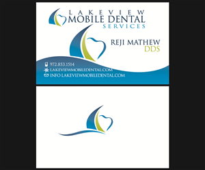 A business card for Mobile Dental Services | Design de Carte de Visite par blue eye