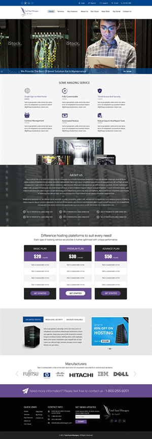 Web Design by Anooshaa for Maverick Web Video | Design: #6498503