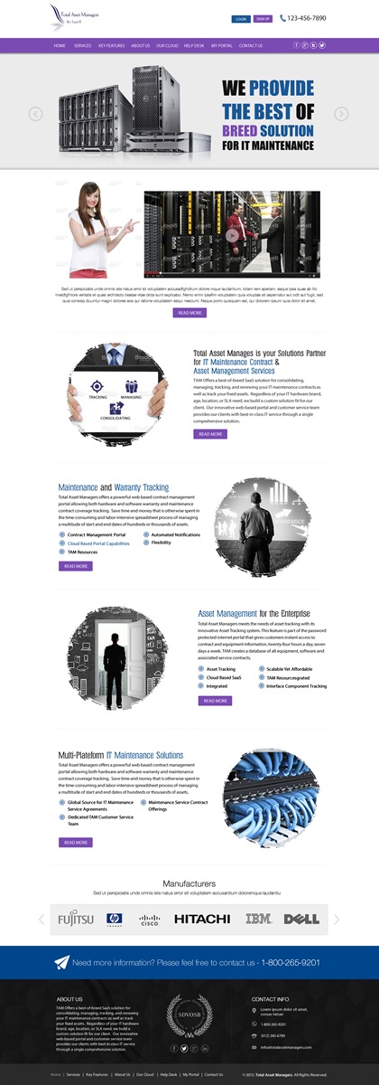 Web Design by Anooshaa for Maverick Web Video | Design #6512441