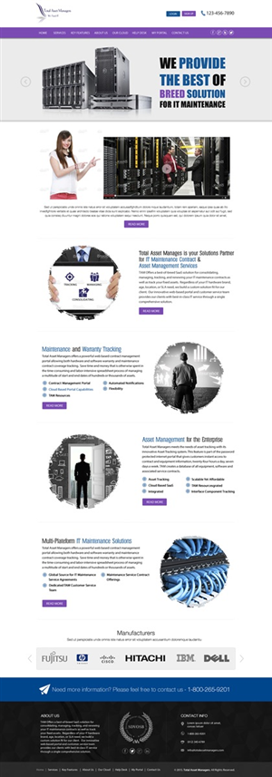 Web Design by Anooshaa for Maverick Web Video | Design: #6512441