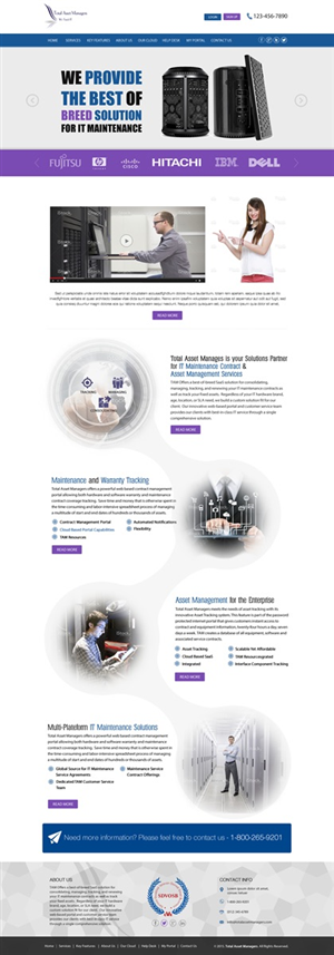 Web Design by Anooshaa for Maverick Web Video | Design: #6512449