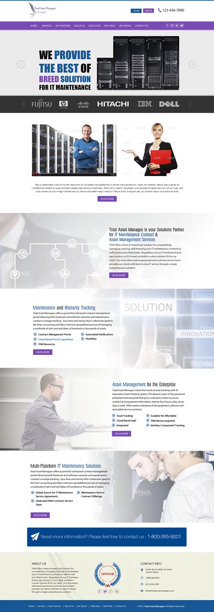 Web Design by Anooshaa for Maverick Web Video | Design #6512459