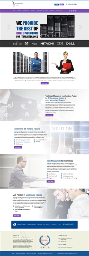 Web Design by Anooshaa for Maverick Web Video | Design: #6512459