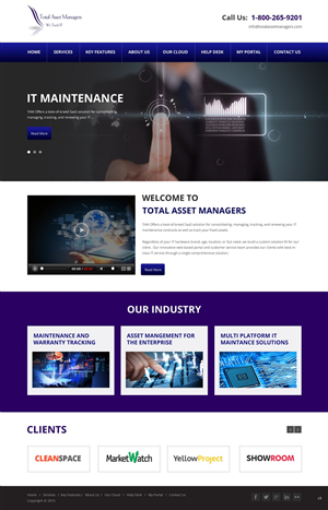 Web Design by pb for Maverick Web Video | Design: #6441251