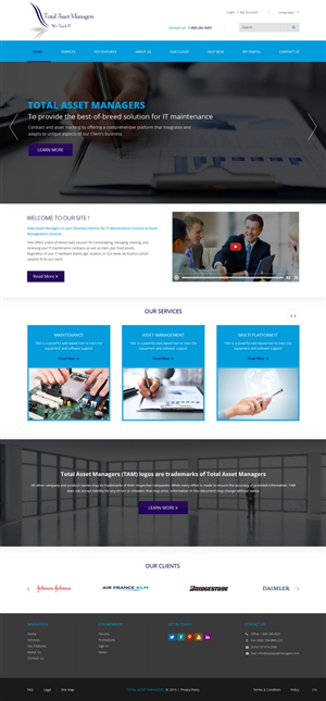 Web Design by pb for Maverick Web Video | Design: #6441274