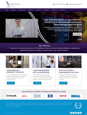 Web Design by pb for Maverick Web Video | Design: #6472781