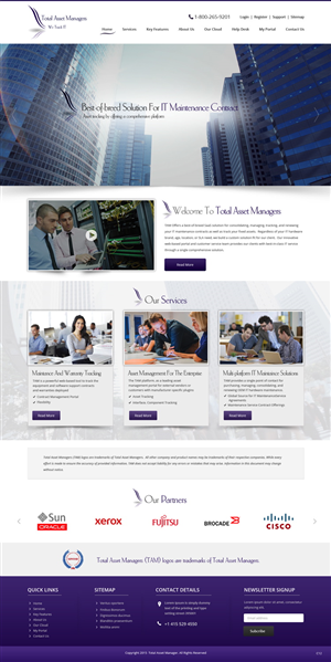 Web Design by pb for Maverick Web Video | Design: #6549070