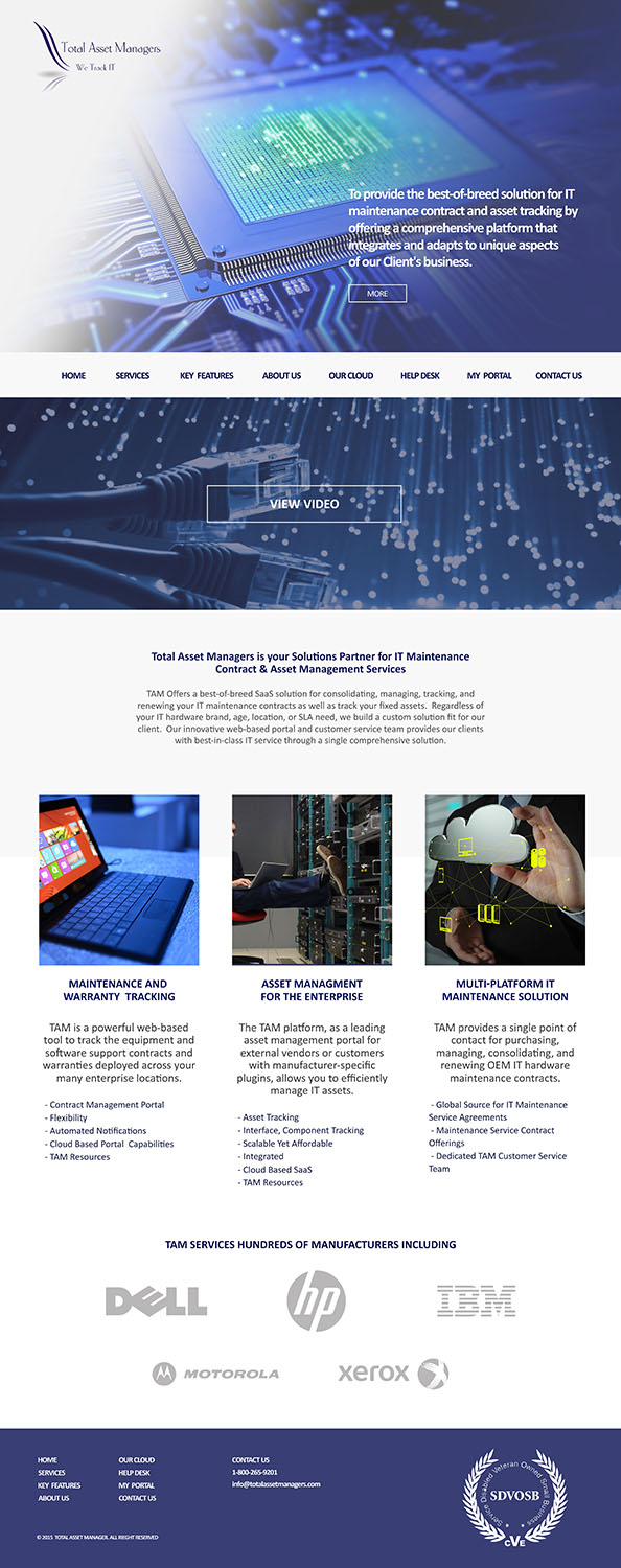 Web Design by dii for Maverick Web Video | Design #6507221