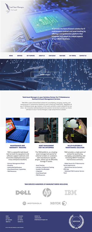 Web Design by dii for Maverick Web Video | Design: #6507221