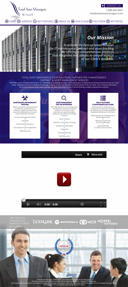 Web Design by barinix for Maverick Web Video | Design #6498883