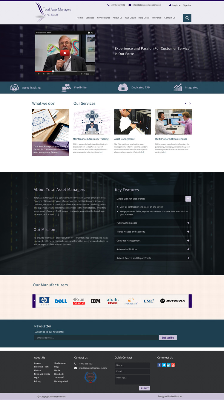 Web Design by Da Miracle for Maverick Web Video | Design #6487810