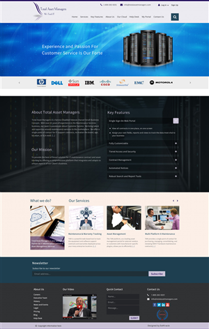 Web Design by Da Miracle for Maverick Web Video | Design: #6532555