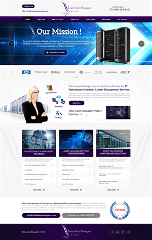 Web Design by Behriatech for Maverick Web Video | Design: #6497417