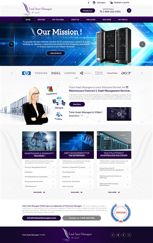 Web Design par Behriatech pour Maverick Web Video | Design #6497420