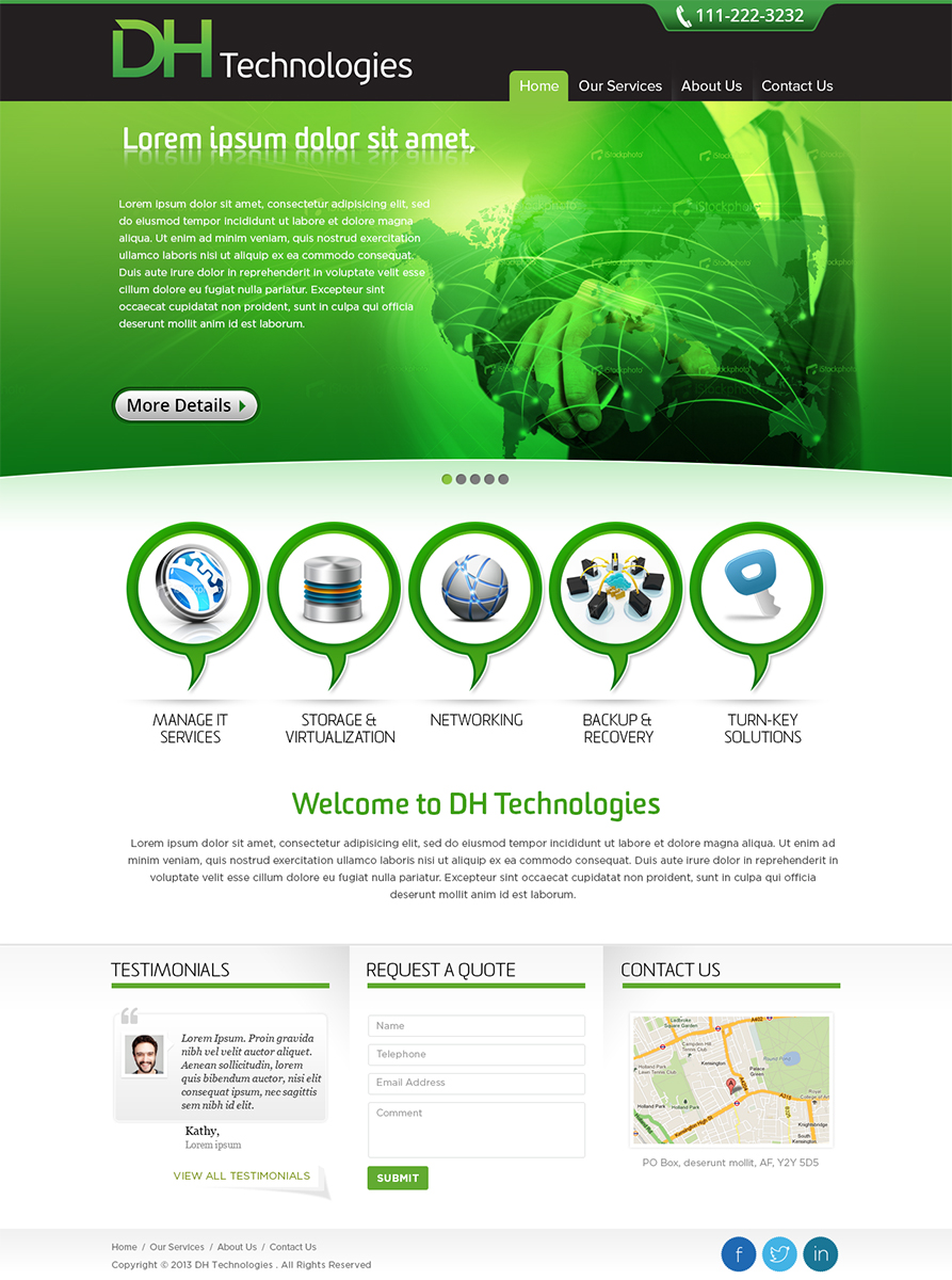Wordpress Design by Mayank Patel for this project | Design #1714147
