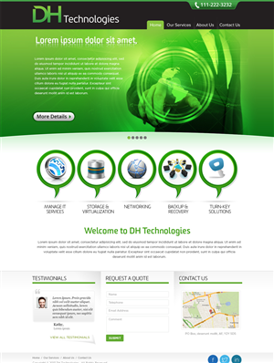 WordPress-Design von Mayank Patel für dieses Projekt | Design: #1714158