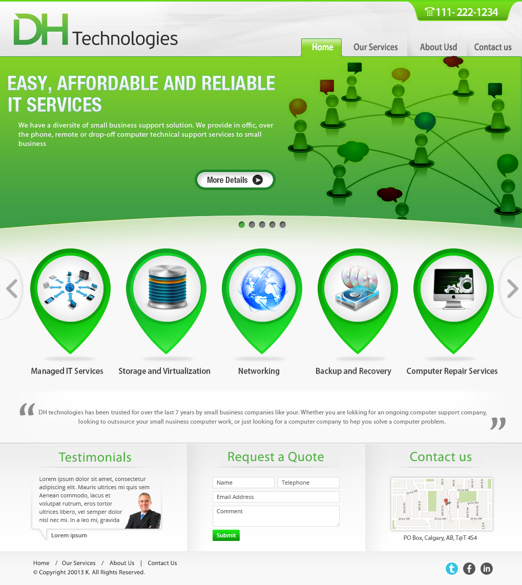 Wordpress Design by webxvision for this project | Design #1703538