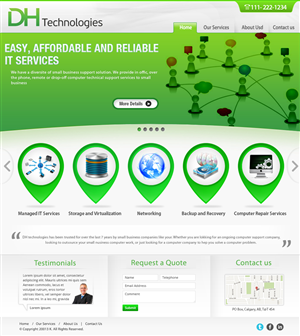 WordPress-Design von webxvision für dieses Projekt | Design: #1703538