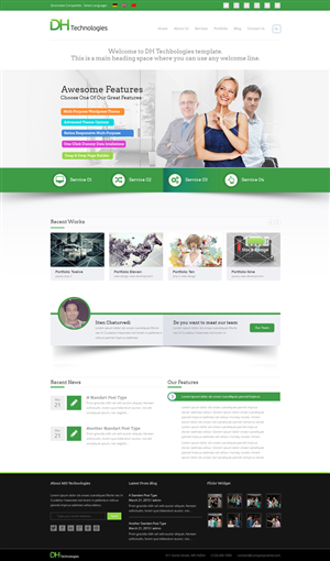 Wordpress Design by J. Chaturvedi