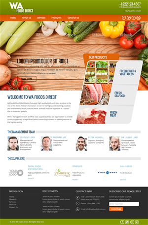 Web Design par RupalTechno pour ce projet | Design #6557761