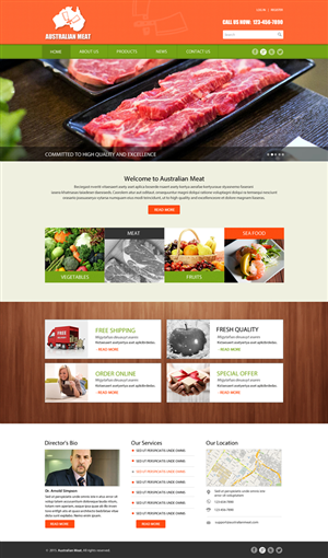 Web-Design von Anooshaa für dieses Projekt | Design: #6537468