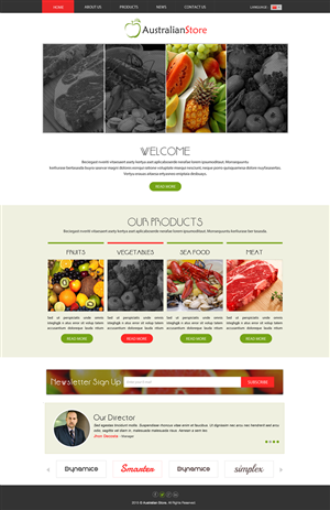 Web Design par Anooshaa pour ce projet | Design #6551196