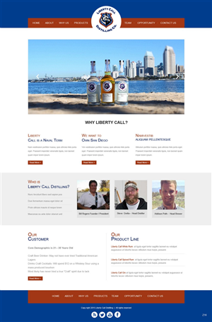 Web Design by pb for this project | Design: #6453641