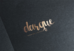 Business Card Design by Luiselotte for Darque Tanning Lounge | Design #6437901