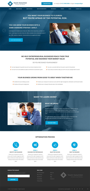 Web Design by pb for this project | Design: #6447634