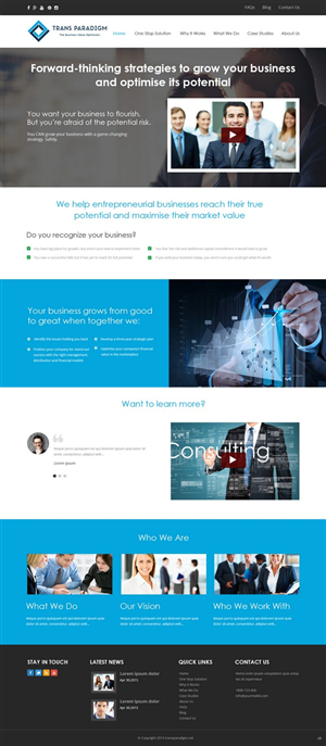 Web Design by pb for this project | Design: #6453485