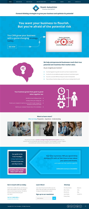 Web Design by pb for this project | Design: #6453486