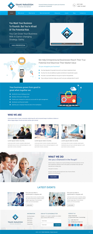 Web Design by pb for this project | Design: #6453488