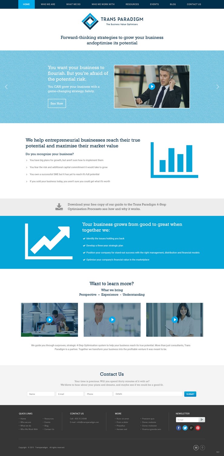 Web Design by pb for this project | Design: #6455429