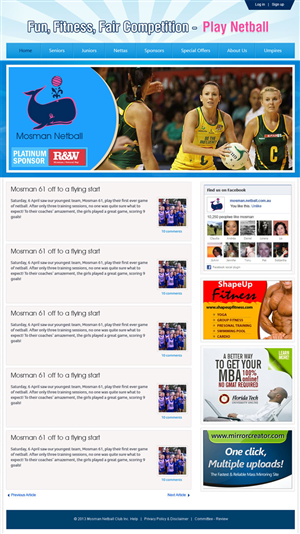Web Design by Expert Designer for this project | Design #1719313