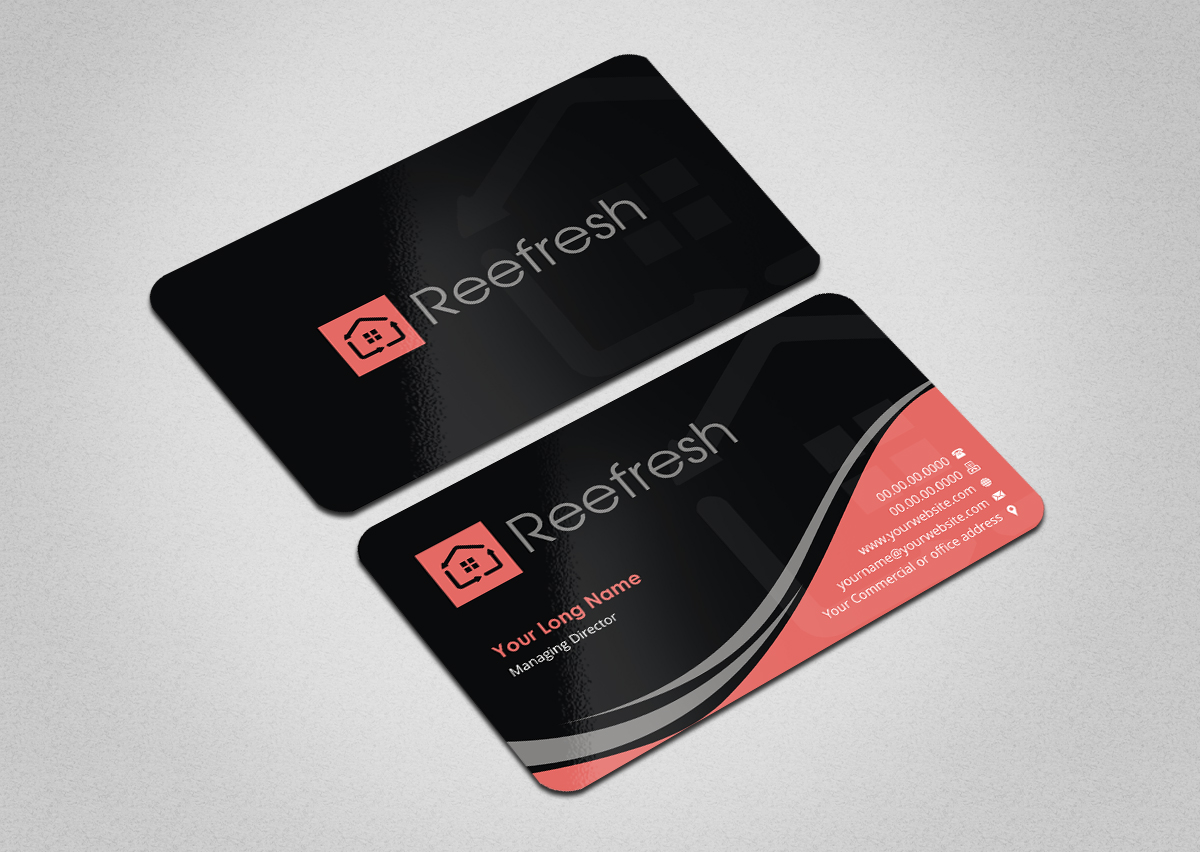 Design de Carte de Visite par INDIAN_Ashok pour Reefresh | Design #6439534