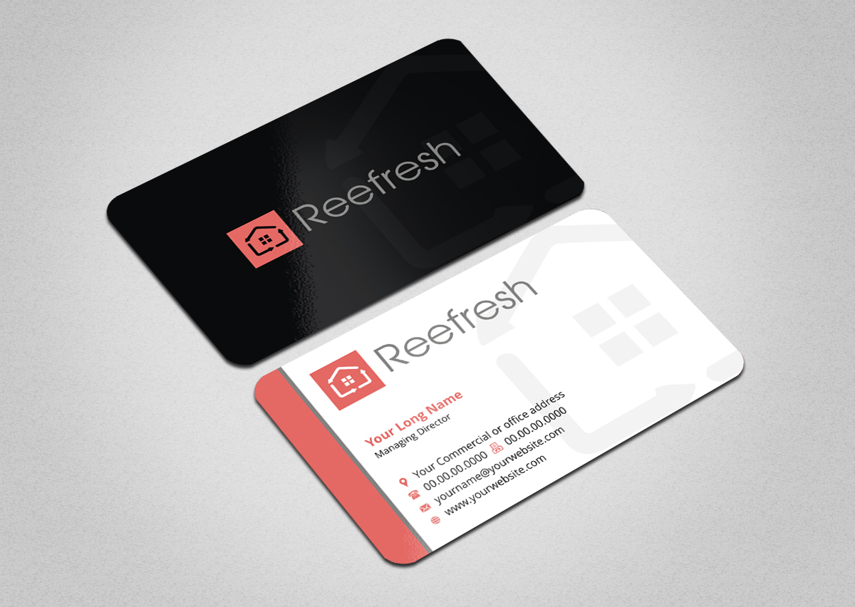 Business Card Design by INDIAN_Ashok for Reefresh | Design #6439540