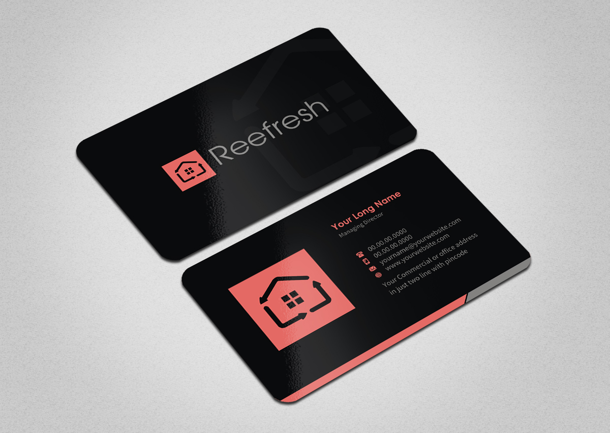 Design de Carte de Visite par INDIAN_Ashok pour Reefresh | Design #6439568