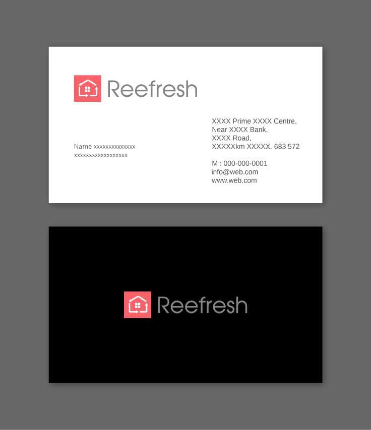 Design de Carte de Visite par kps pour Reefresh | Design #6438700