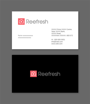 Business Card Design by kps for Reefresh | Design: #6438700