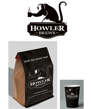 Diseño de Logo por StudioD™ para Howler Brews | Diseño: #6583336