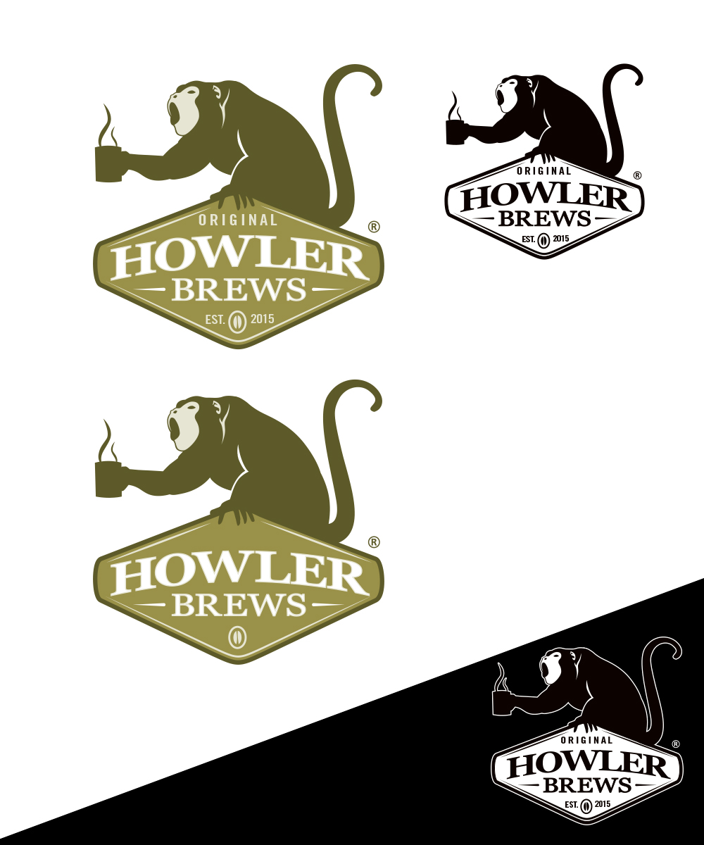 Logo-Design von StudioD™ für Howler Brews | Design #6585043